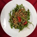 Simple Lentils And Arugula Salad